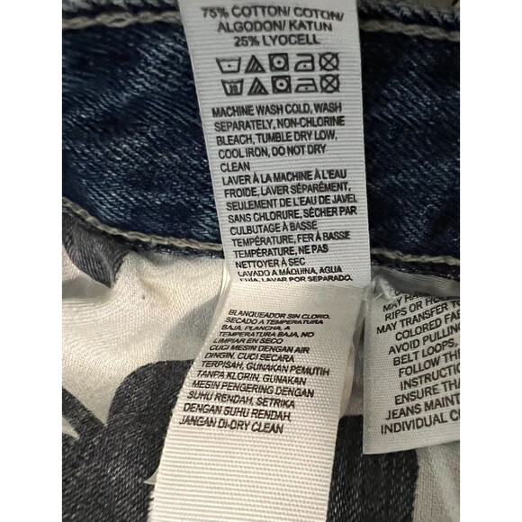 Lucky Brand Jeans Women's 2/26 Sienna Slim Boyfriend Distressed Button-Fly - Picture 15 of 16